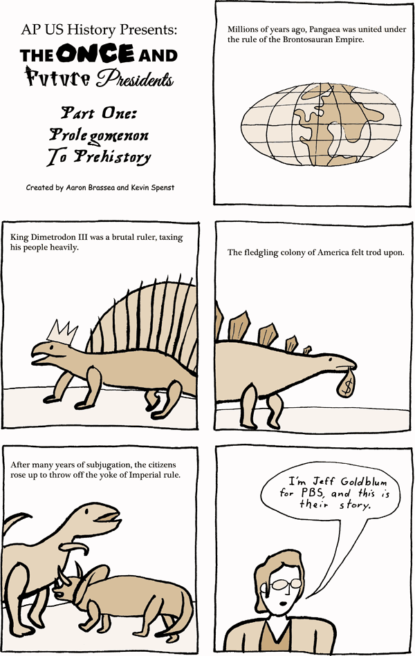 Not all of the taxes lined King Dimetrodon III's pockets. Much of it went to defense against volcanoes and asteroids, along with the beginnings of a basic infrastructure.