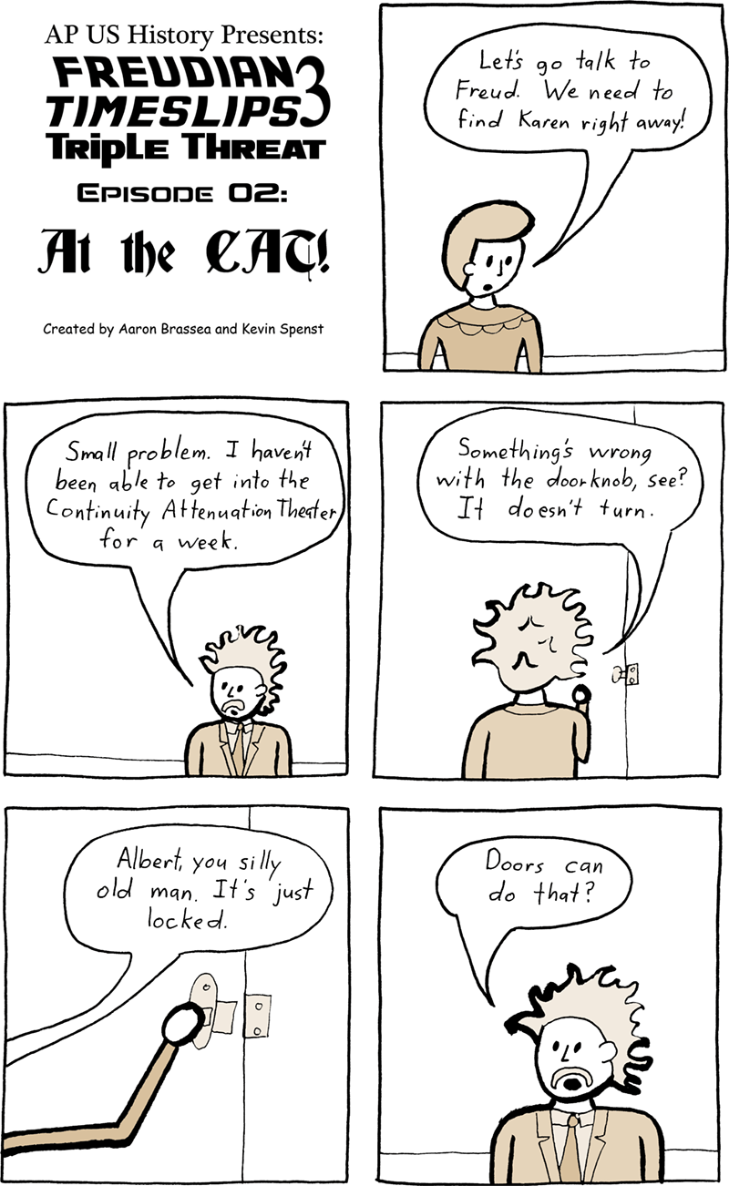Freudian Timeslips 3 Episode 02: At the CAT!